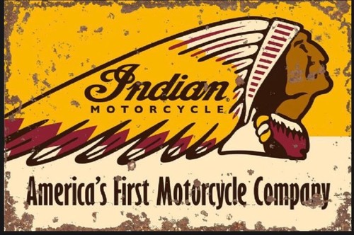 Indian motorcycle metal - indian,