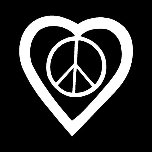 Peace heart vinyl - vinyl, (3