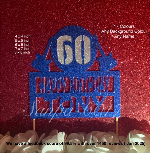 Personalised birthday glitter - personalised,