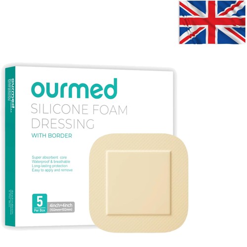 Large silicone foam dressing - large,