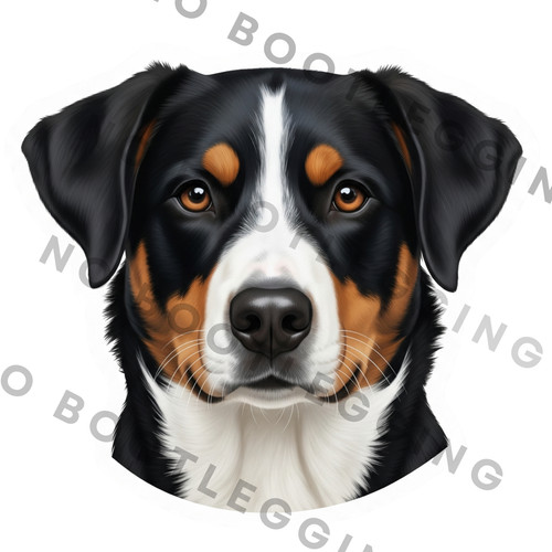 Bernese mountain dog - dog, portrait