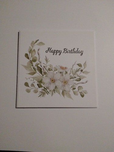 Handmade happy birthday - handmade,