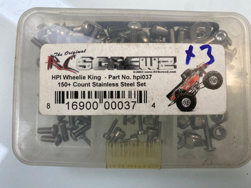 Rcscrewz stainless screw kit - rcscrewz,