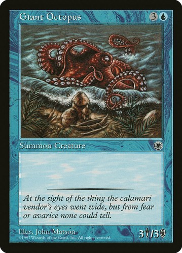 Giant octopus lp - octopus, x4
