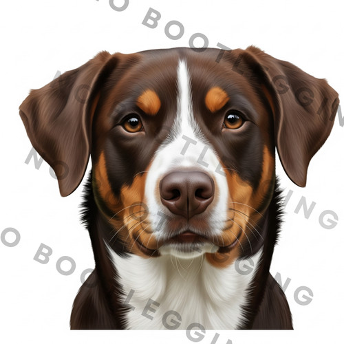 Light brown bernese mountain - brown,