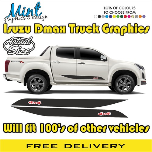 Isuzu dmax truck 4x4 side - isuzu,