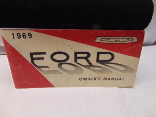 1969 ford owners car manual - ford,