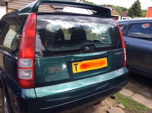 Honda hrv bumper rear - honda, green