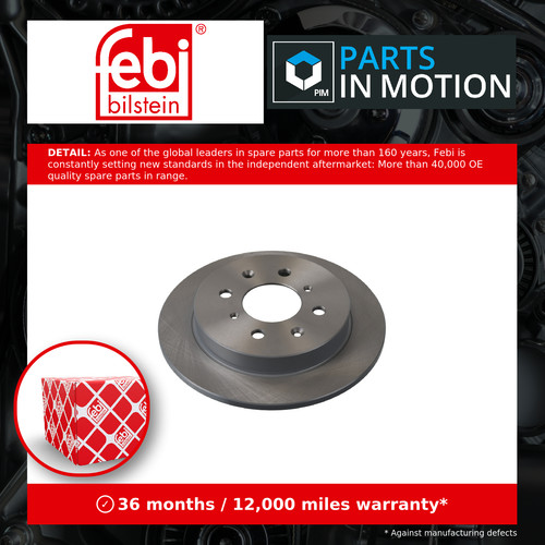 Brake discs pair solid fits - discs,